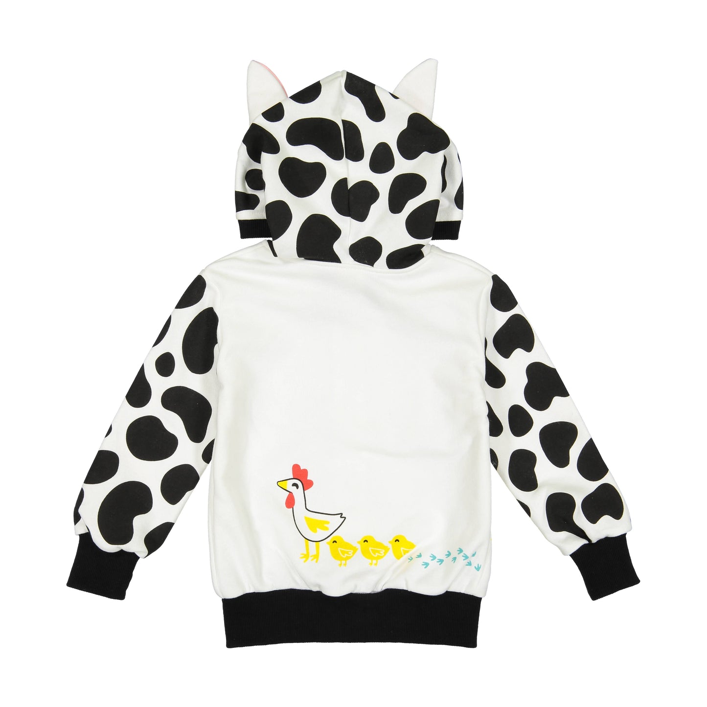 Cow Western Toddler and Kids Hoodie: 5