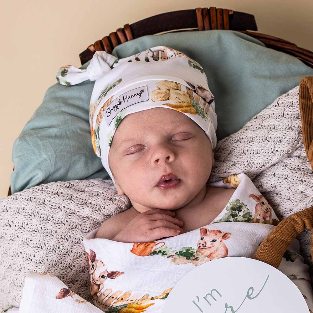 Farm Organic Knotted Beanie