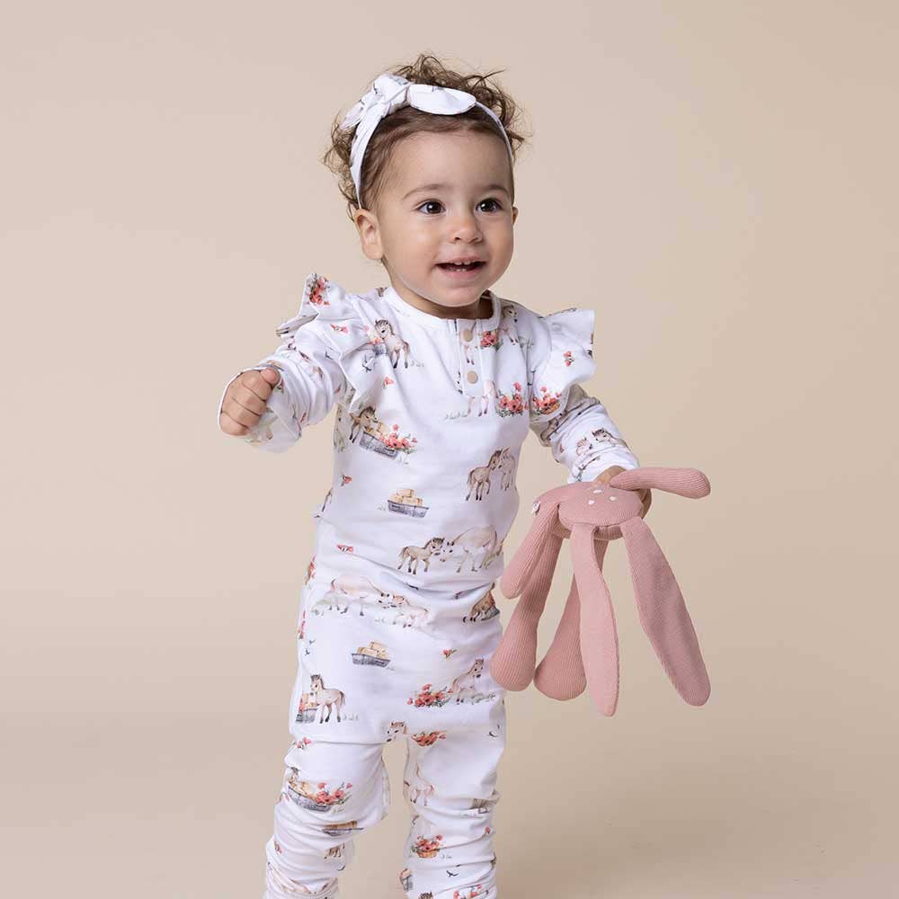 Pony Pals Organic Growsuit: 6-12 Months (0)