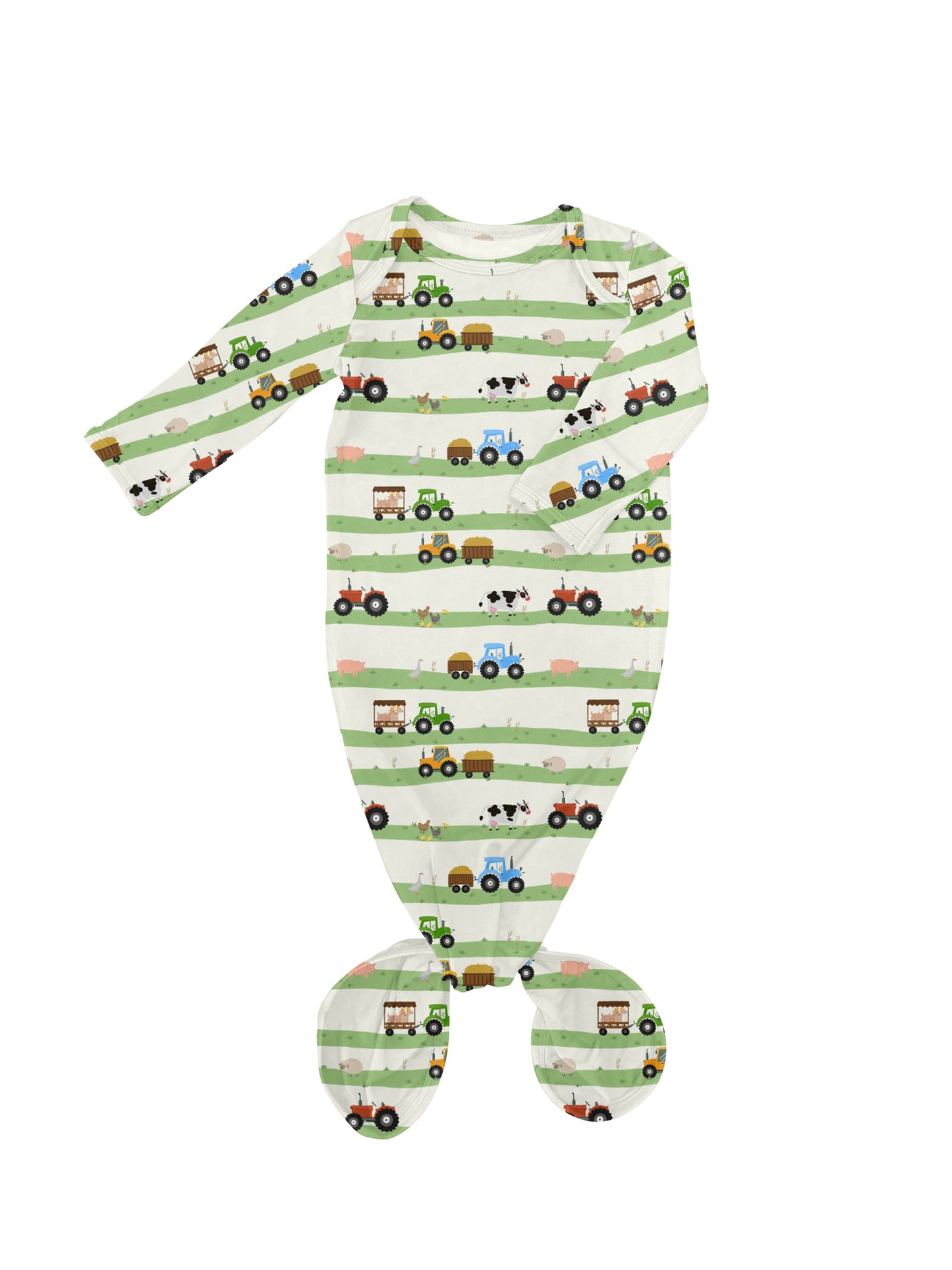 Farm Stripes - Knotted Gown