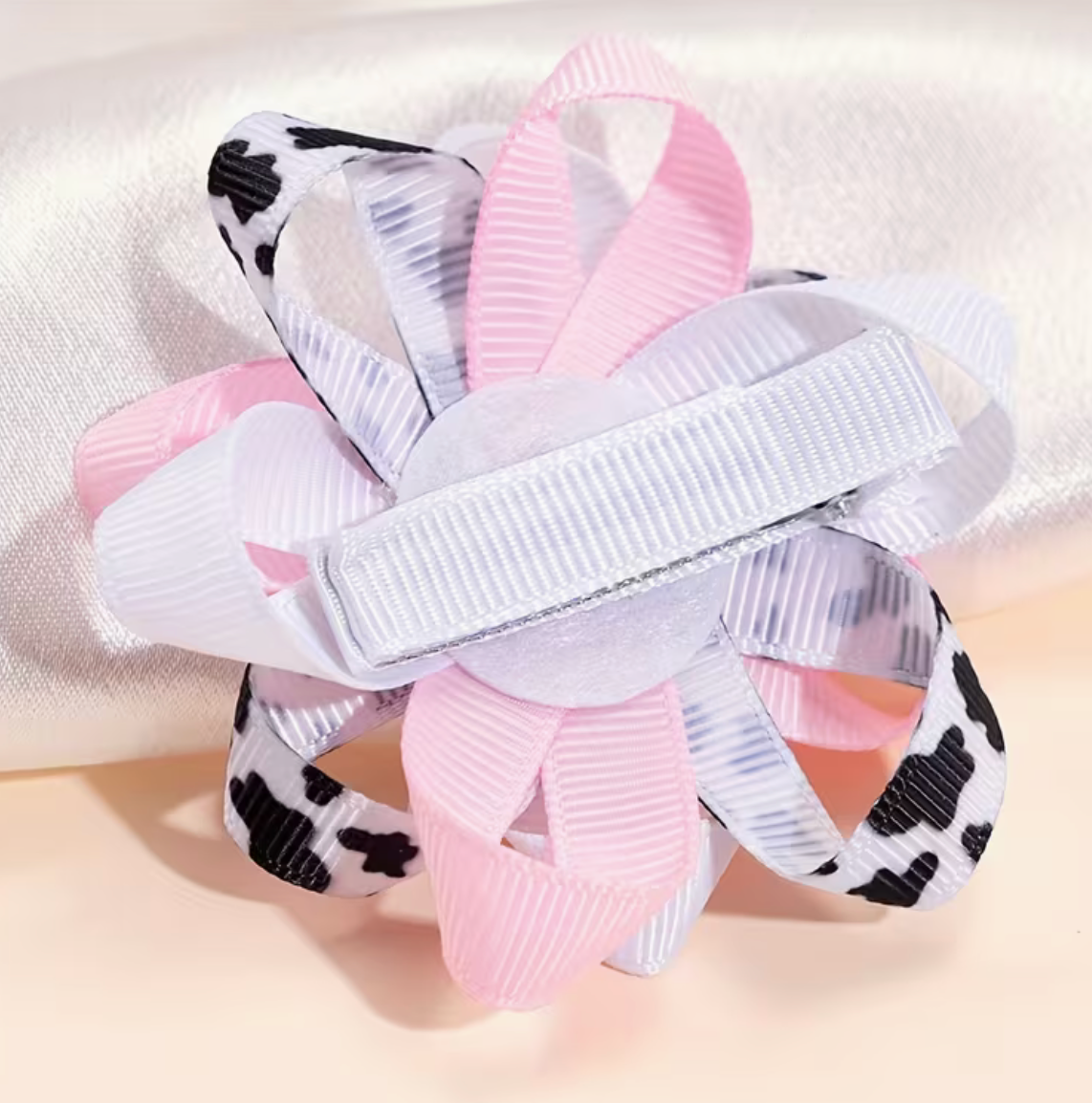 Cow Print Barrette