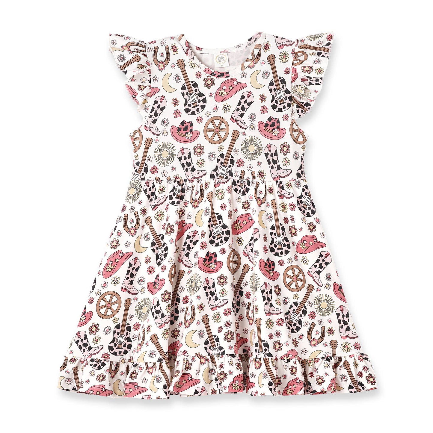 Cowgirl Cutie Bamboo Twirl Dress: 2T
