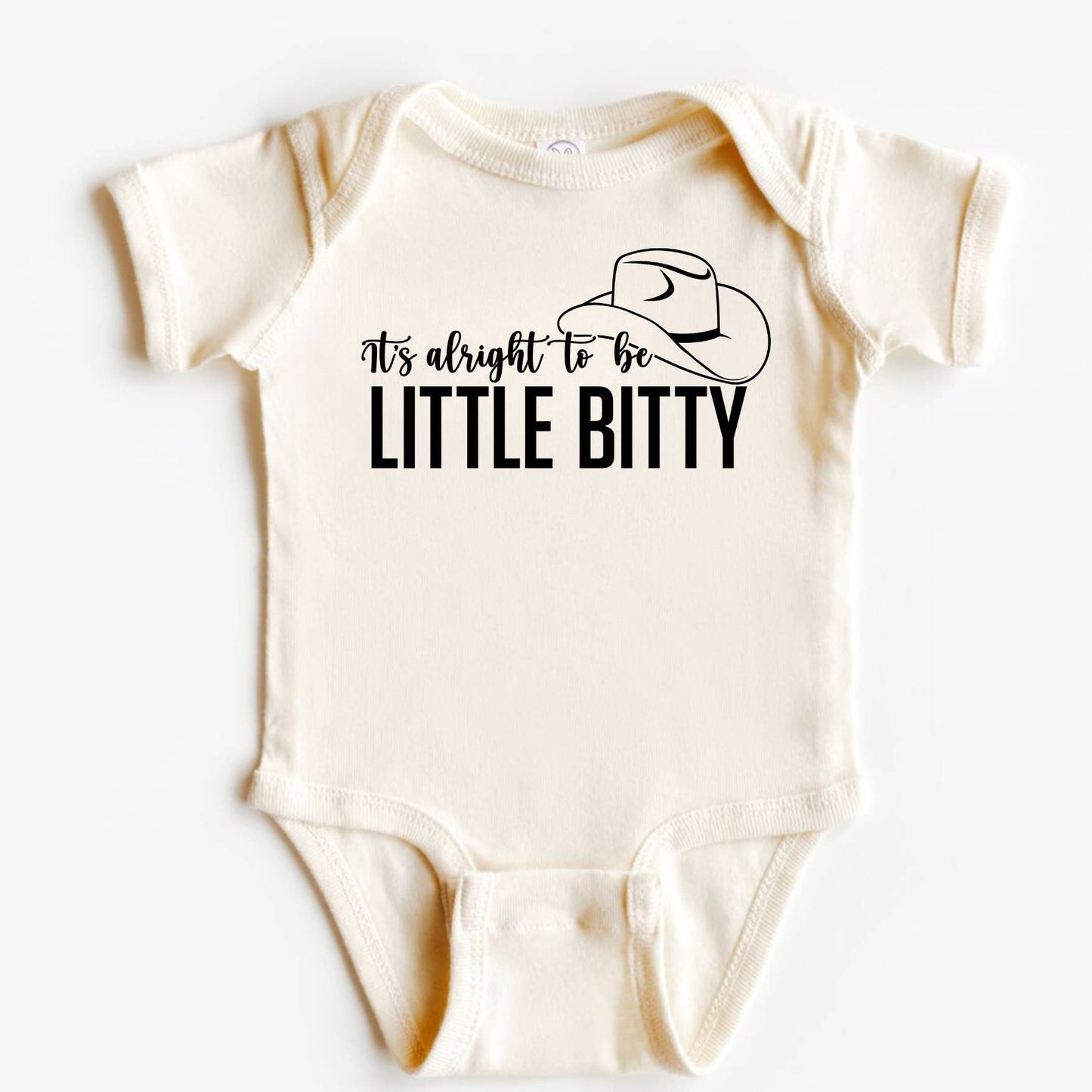 It’s Alright to be Little Bitty Long Sleeve Bodysuit