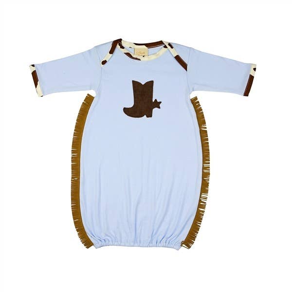 Haute Baby Chuckwagon Gang Gown for Infants & Toddlers: 0/3M