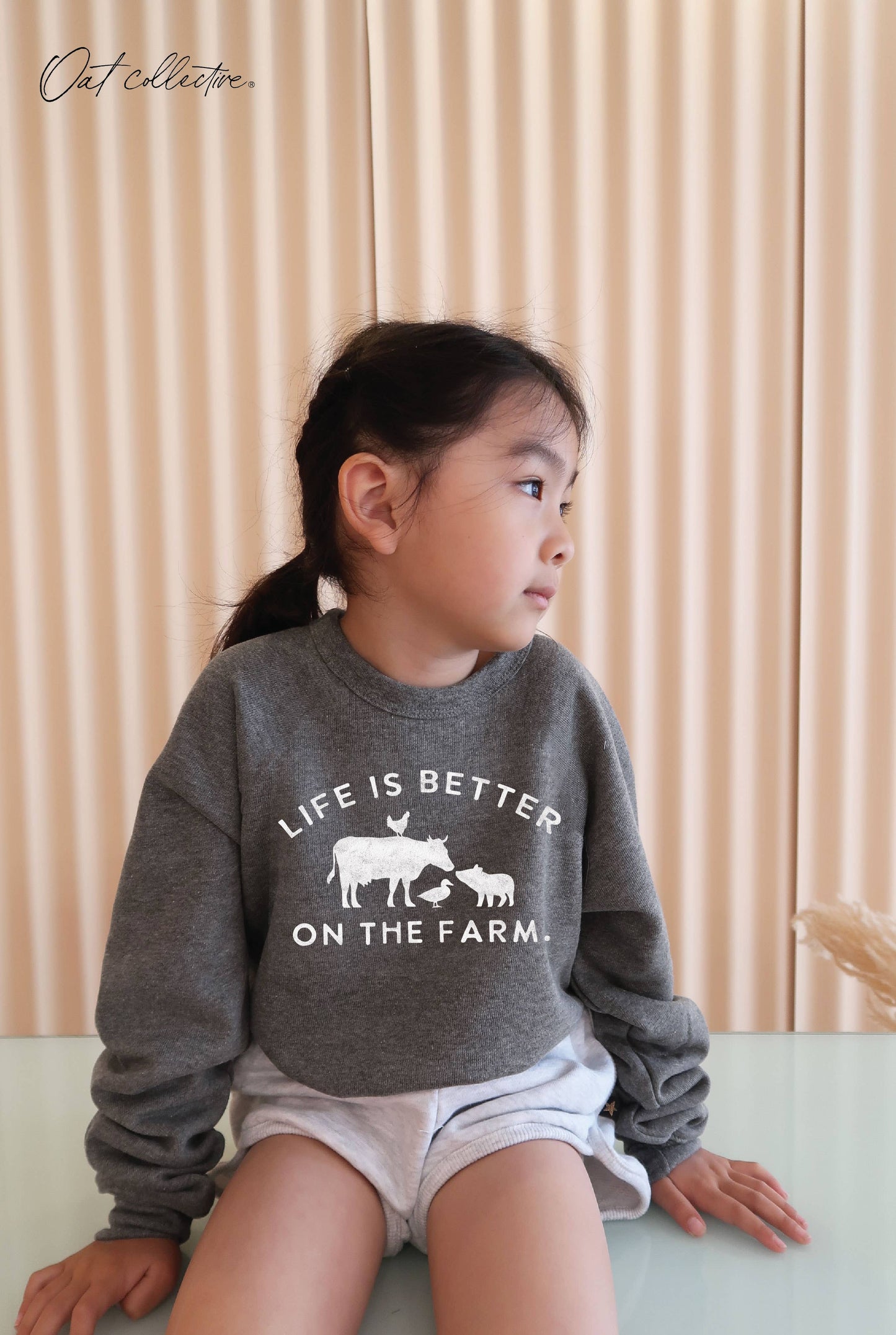 LIFE IS BETTER  Toddler Sweatshirt