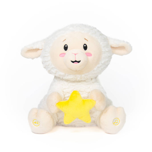 Twinkling Levi (Bedtime Sheep Night Light Lullaby Plush Toy)