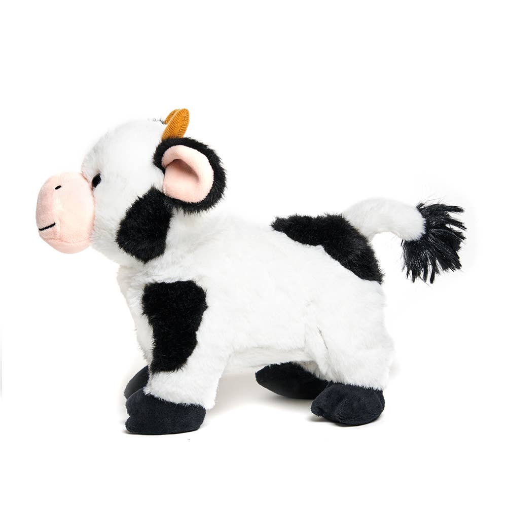 Barnyard Buddies - Cow (Soft Singing Walking Kid Plush Toy)