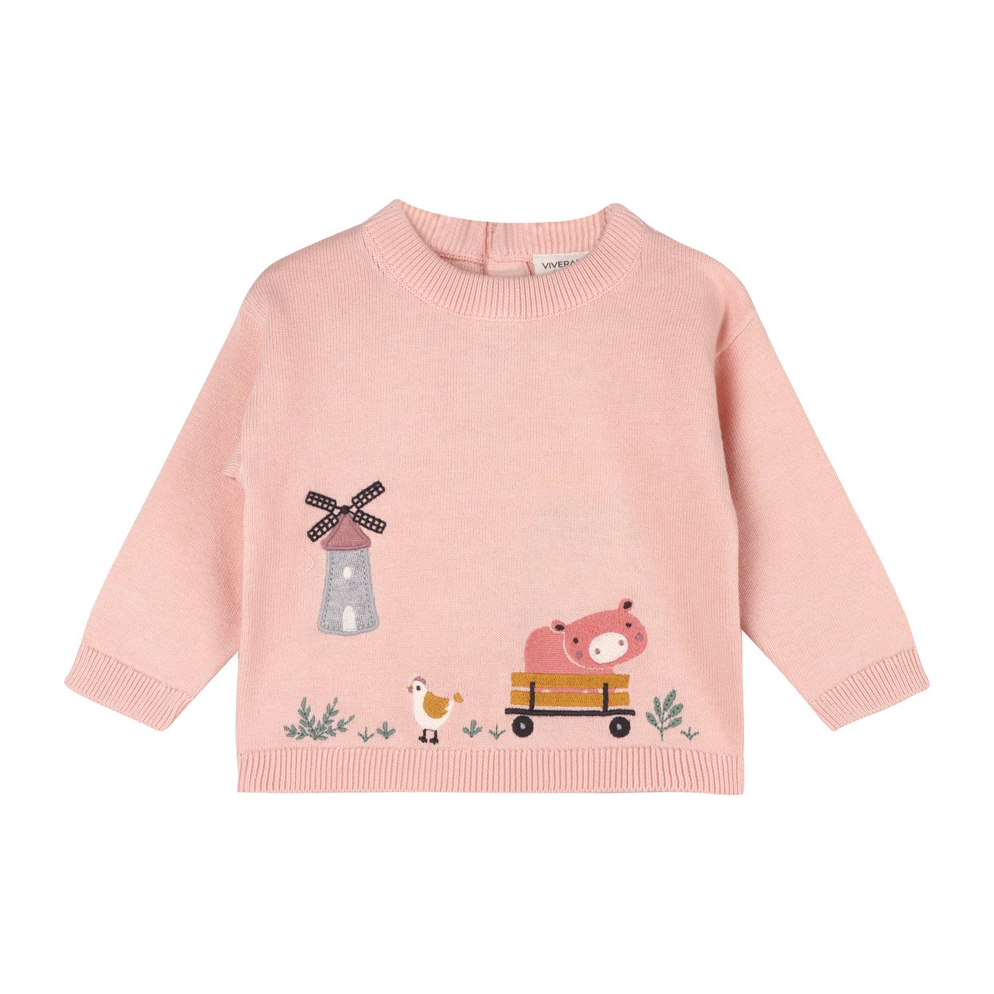 Farm Windmill Sweater Pullover
