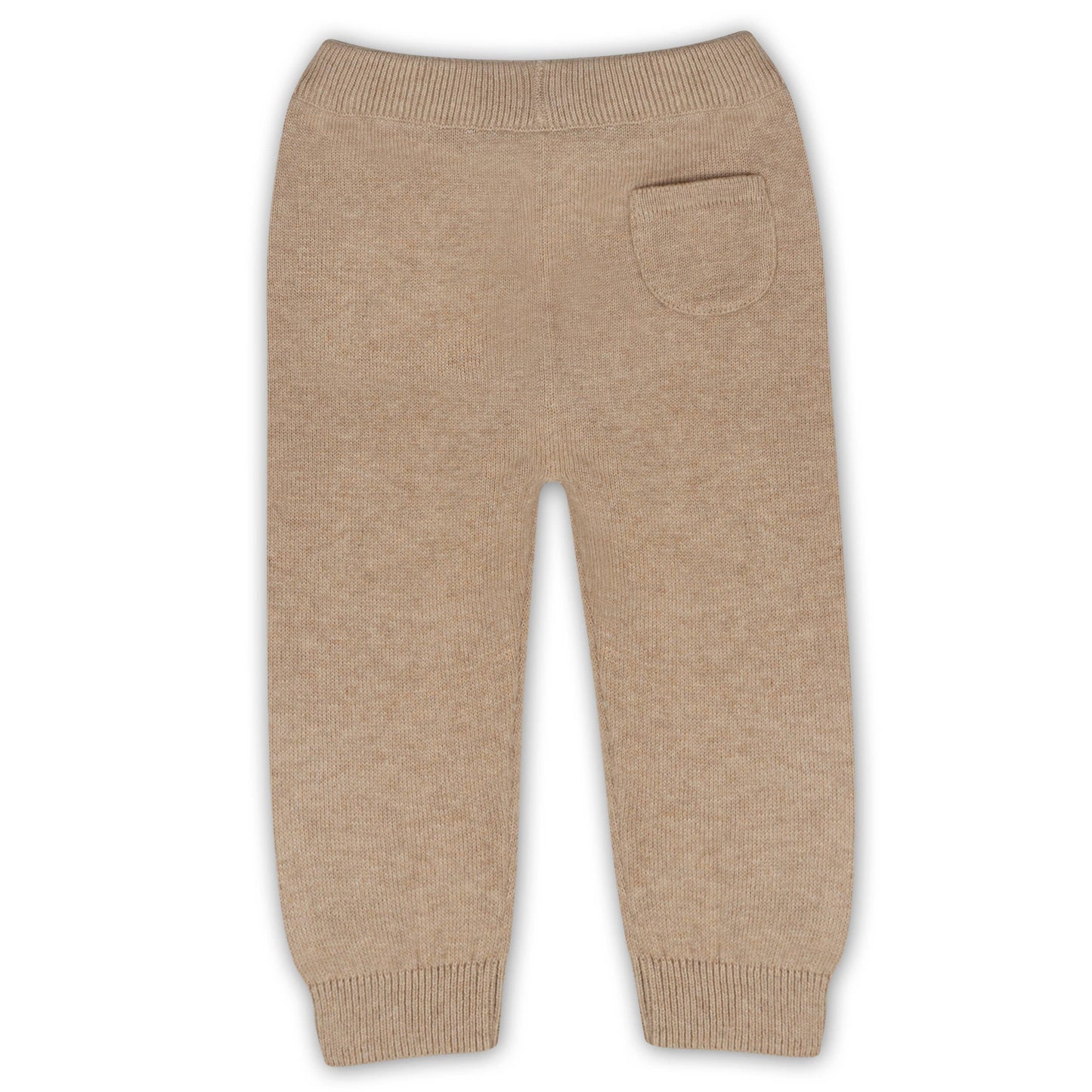 Pocket Sweater Knit Baby Legging Pants (Organic Cotton): Natural / 12-18M