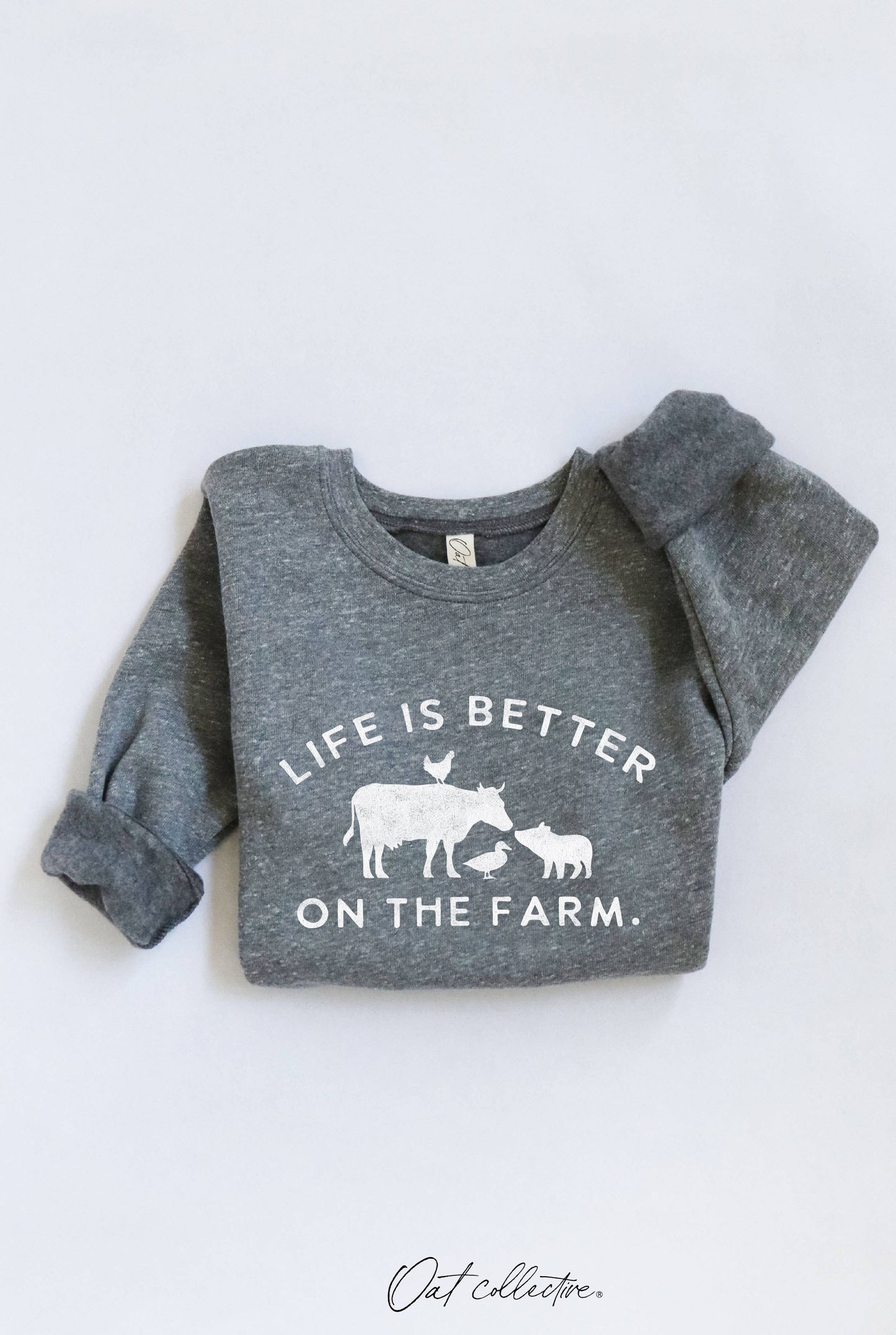 LIFE IS BETTER  Toddler Sweatshirt
