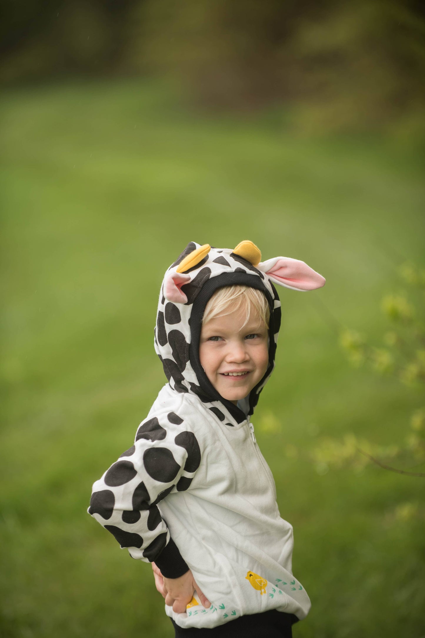 Cow Western Toddler and Kids Hoodie: 18M