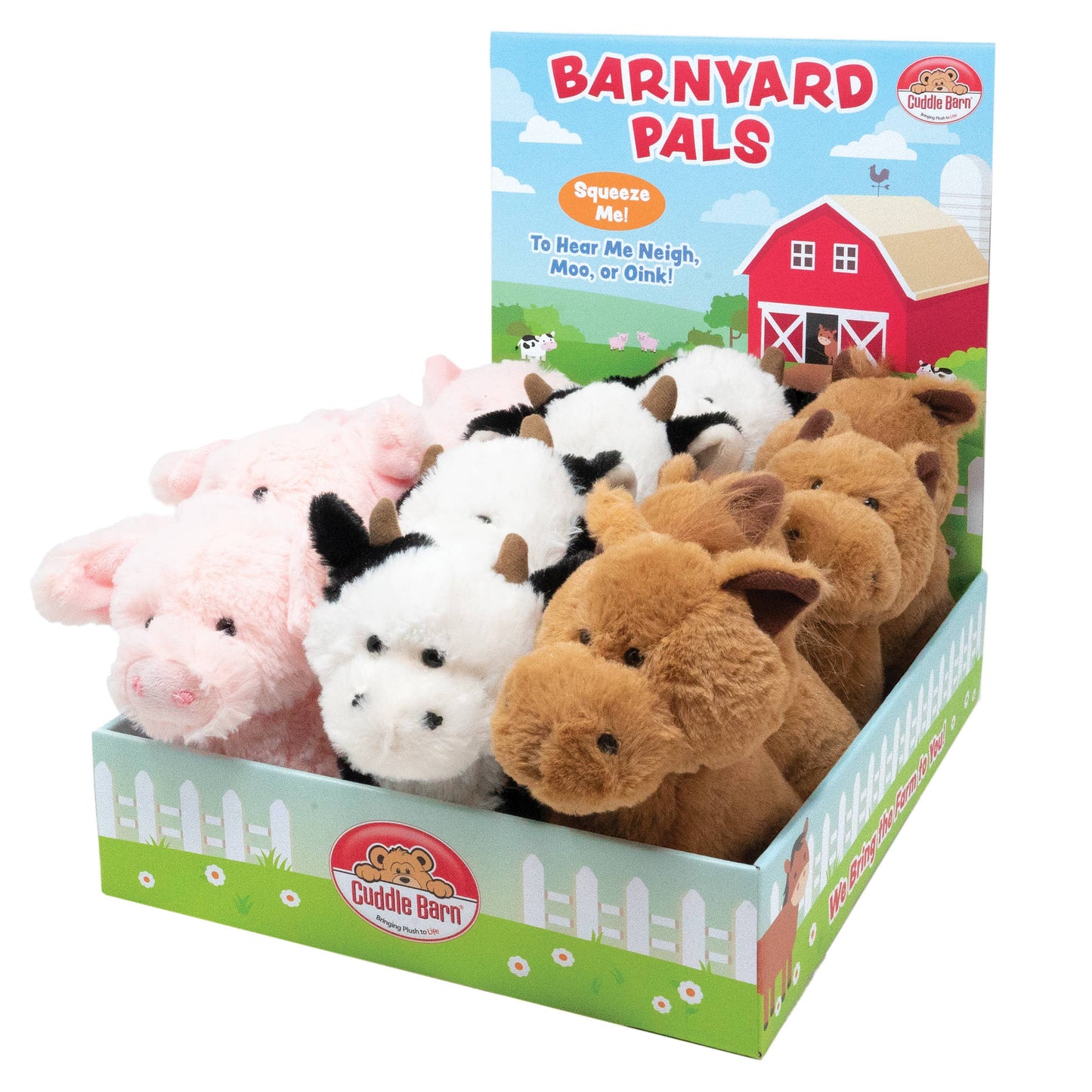 Barnyard Pals (Soft Cute Barn Farm Animals Plush Toy)