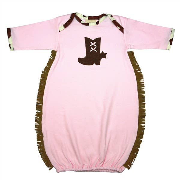 Haute Baby Rodeo Queen Baby Gown for Infants & Toddlers: 0/3M