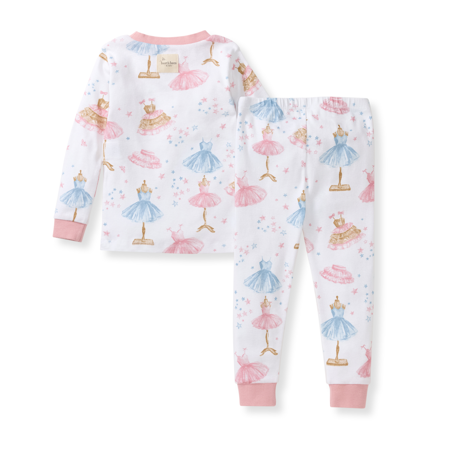 Let's Play Dress Up Organic Cotton Two-Piece Pajamas
