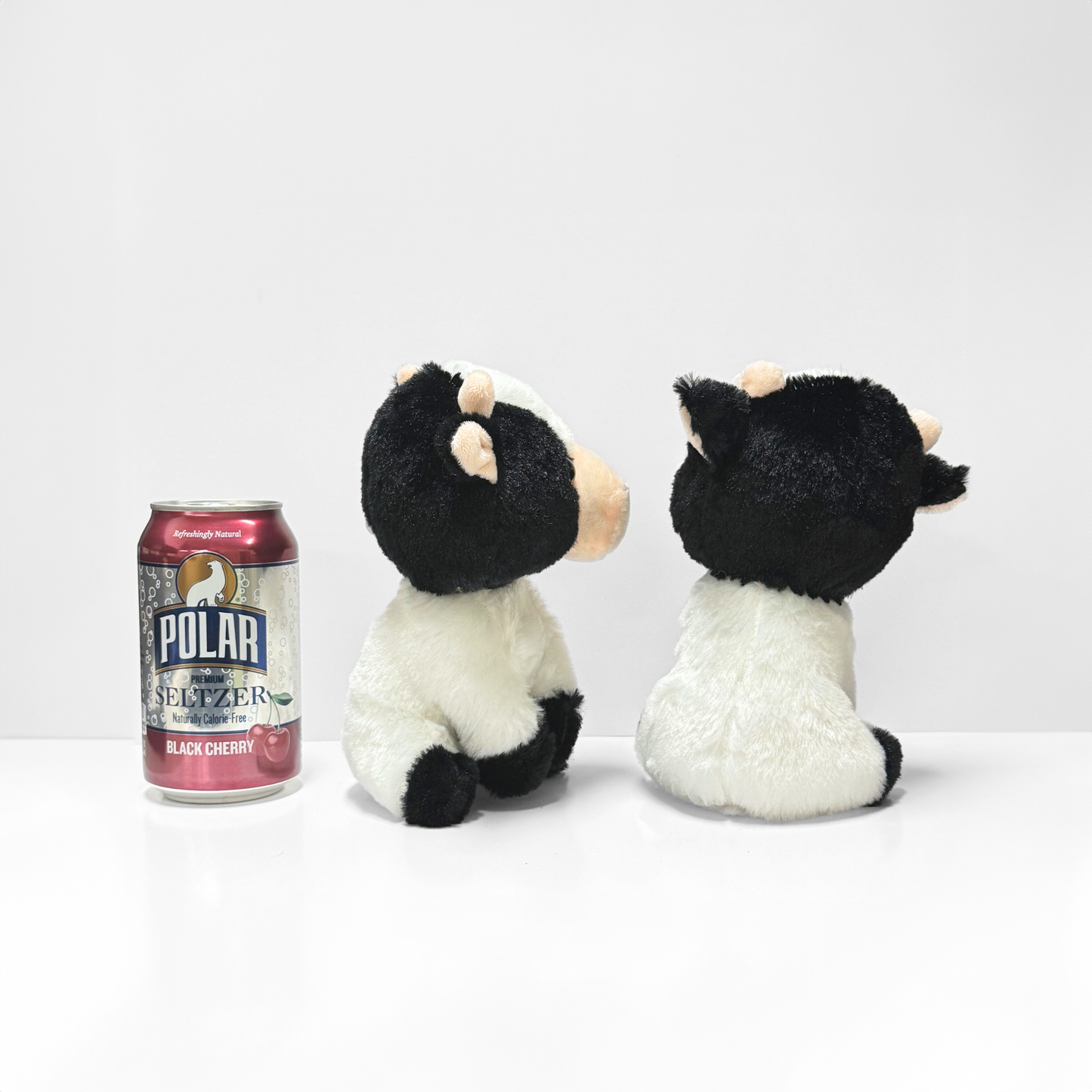 8"H Assorted Plush Farm Animals: Horse, Cow, and Pig