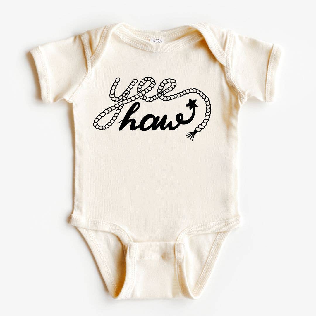 Yeehaw Baby Long Sleeve Bodysuit