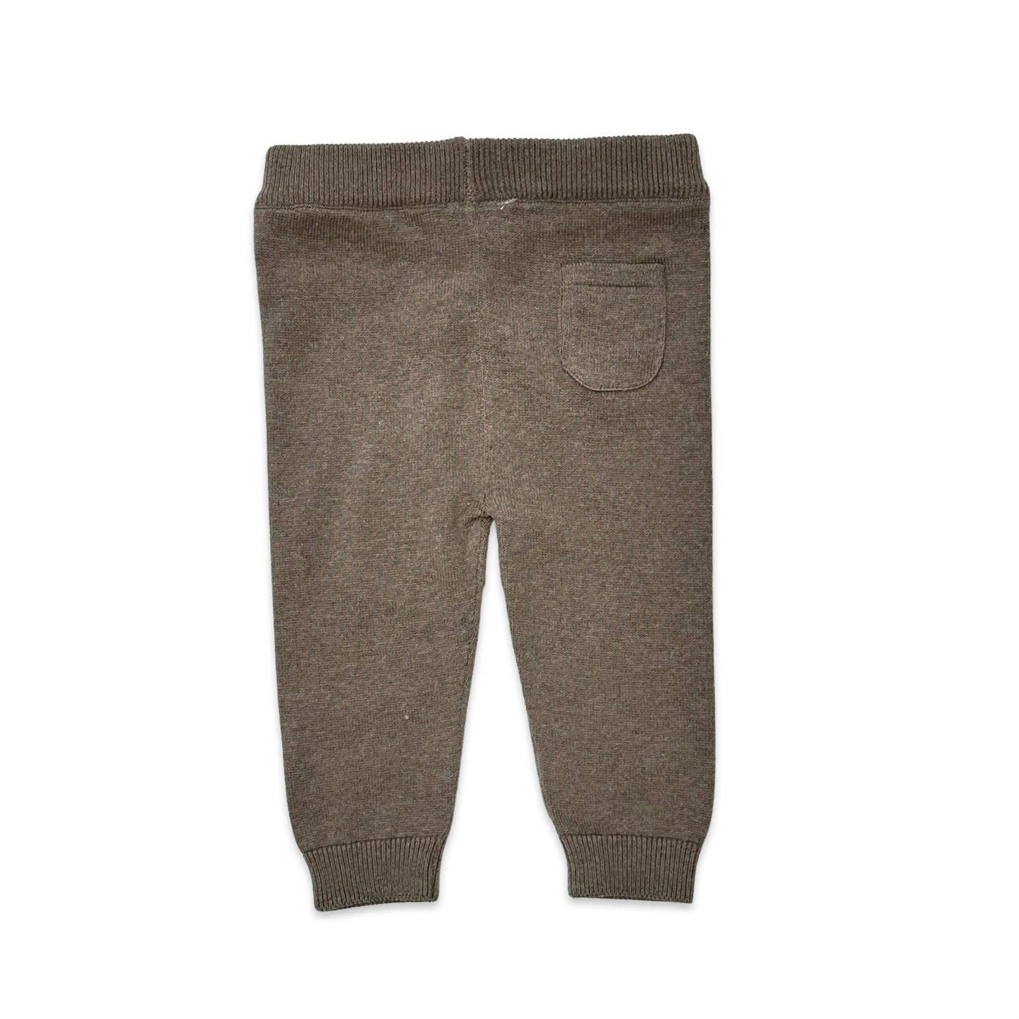 Pocket Sweater Knit Baby Legging Pants (Organic Cotton): Natural / 3-6M