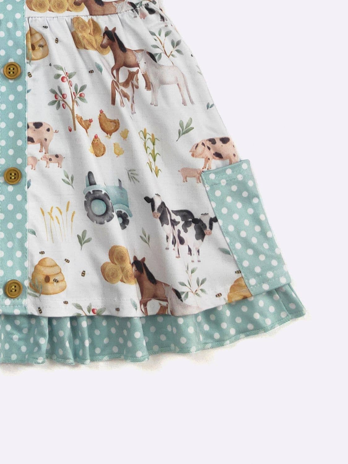 Hobby Farm Girls Dress: 3t