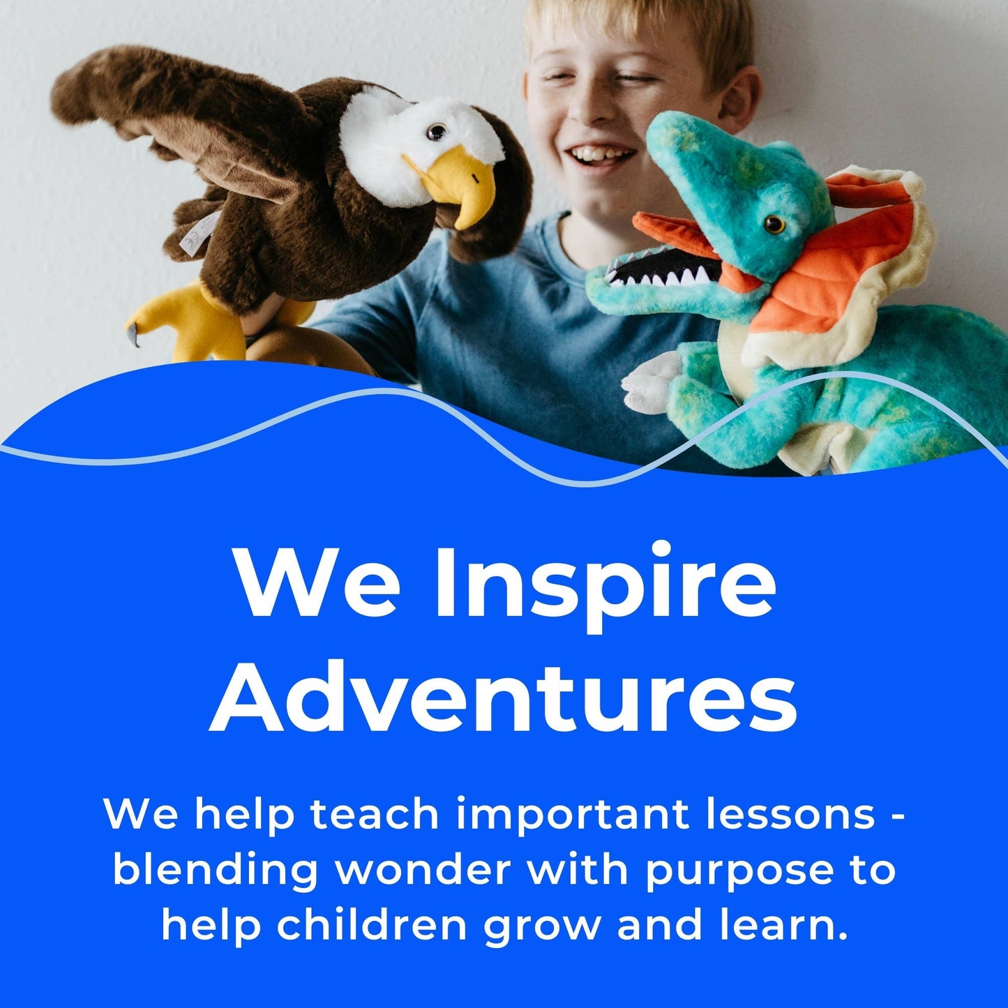 Horse 20"  Plush Animal Backpack