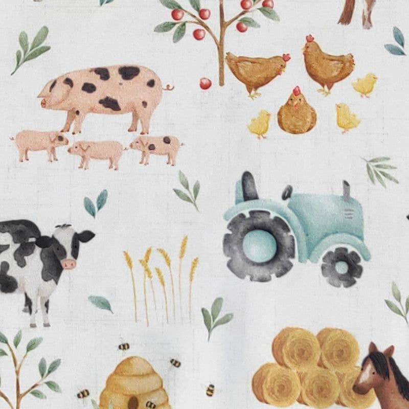 Hobby Farm Fall Girls Dress: 3t