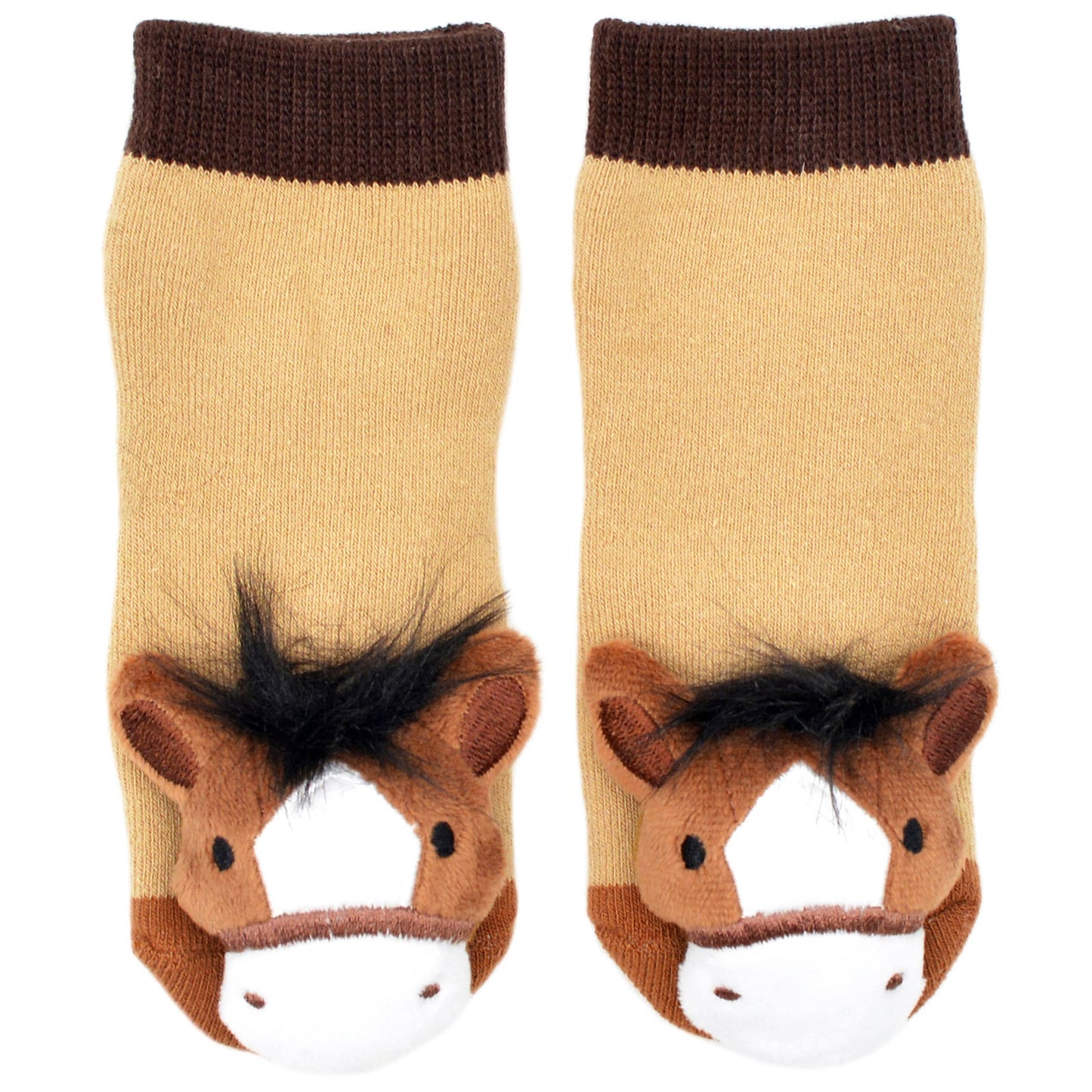 Derby Pony Horse Boogie Toes Rattle Socks: 1 - 2 Y