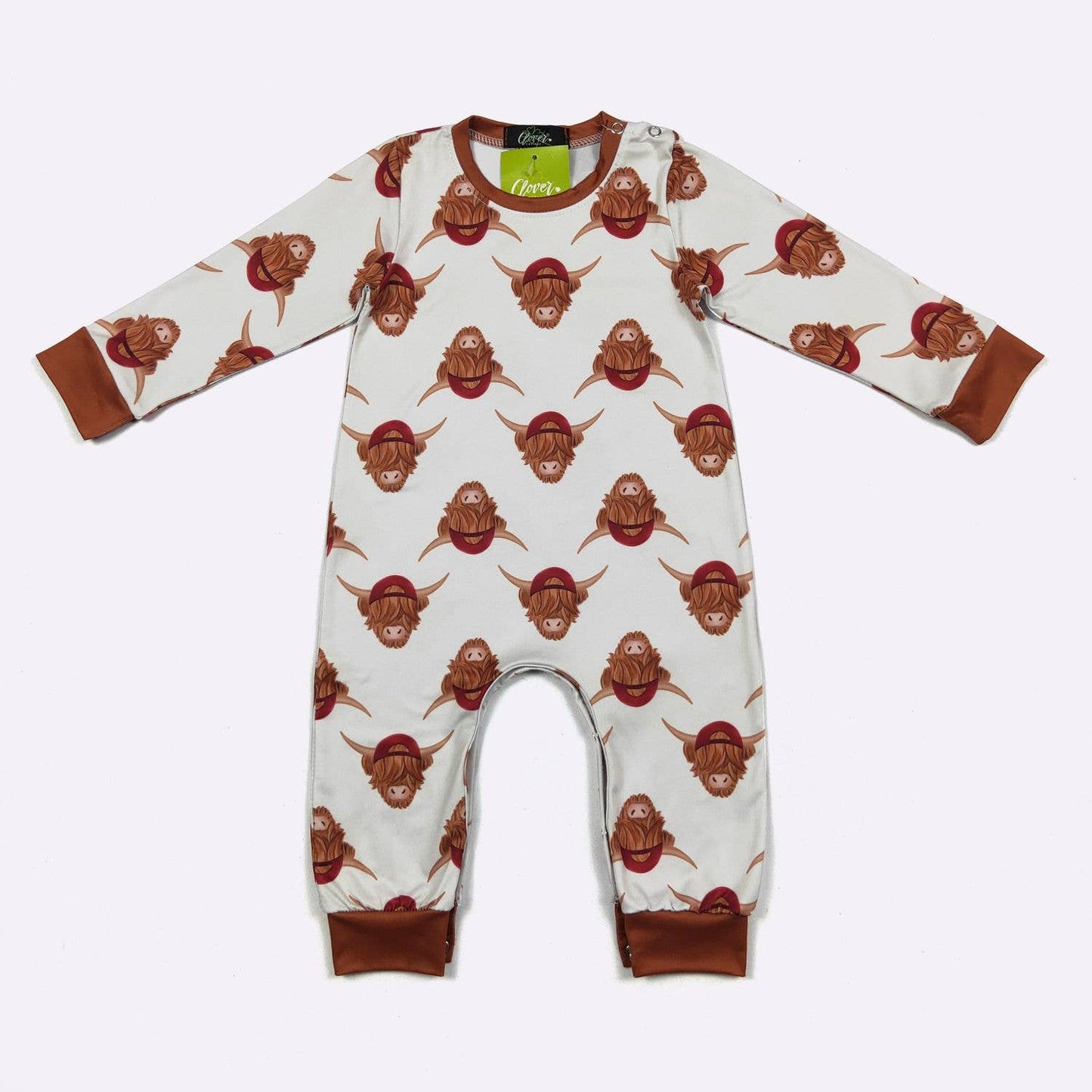 Sporty Highland Boy Romper: 12/24 mo