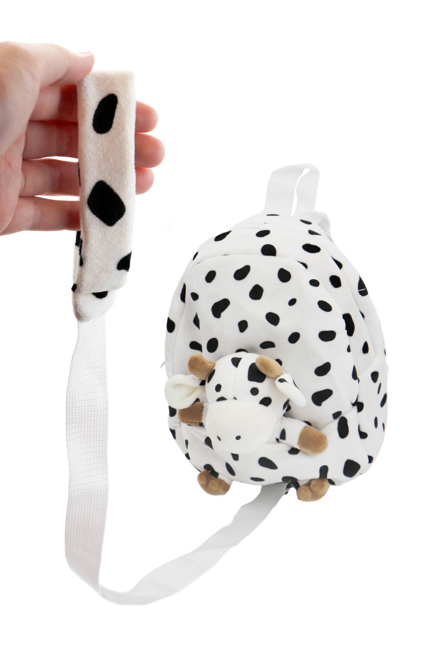 Farm Animal Child Safety Leashed Backpack: Cow