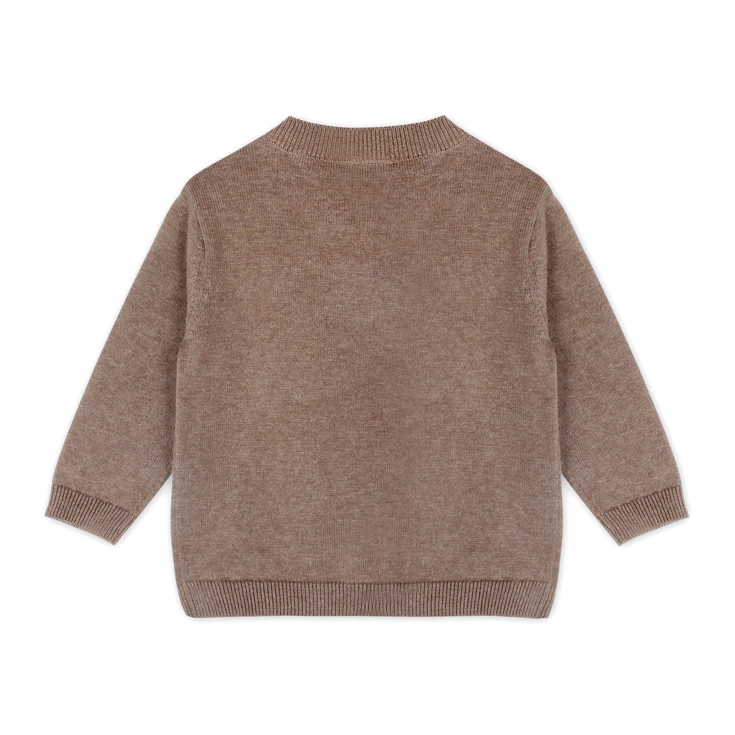 Sheep Jacquard Knit Baby Pullover & Pant SET