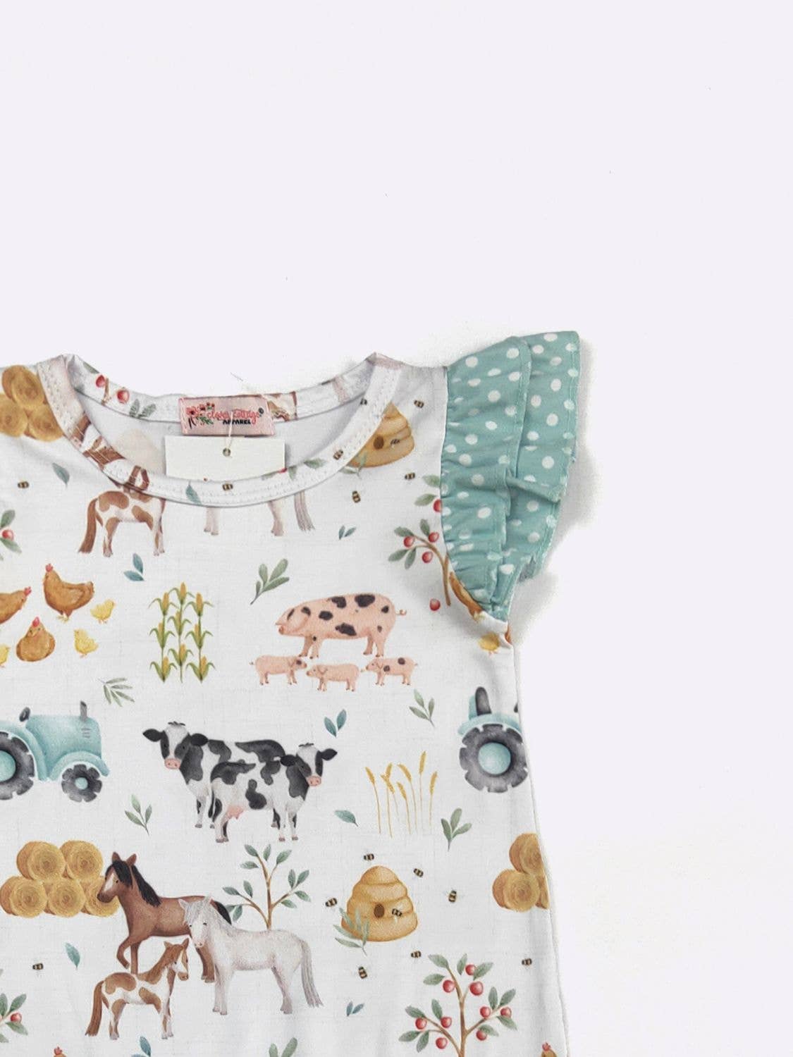 Hobby Farm Baby Romper: 6/12mo