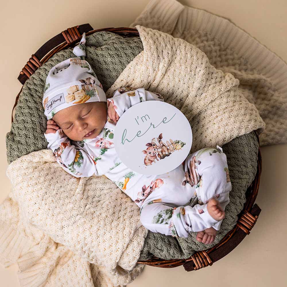 Farm Organic Growsuit: 0-3 Months (000)