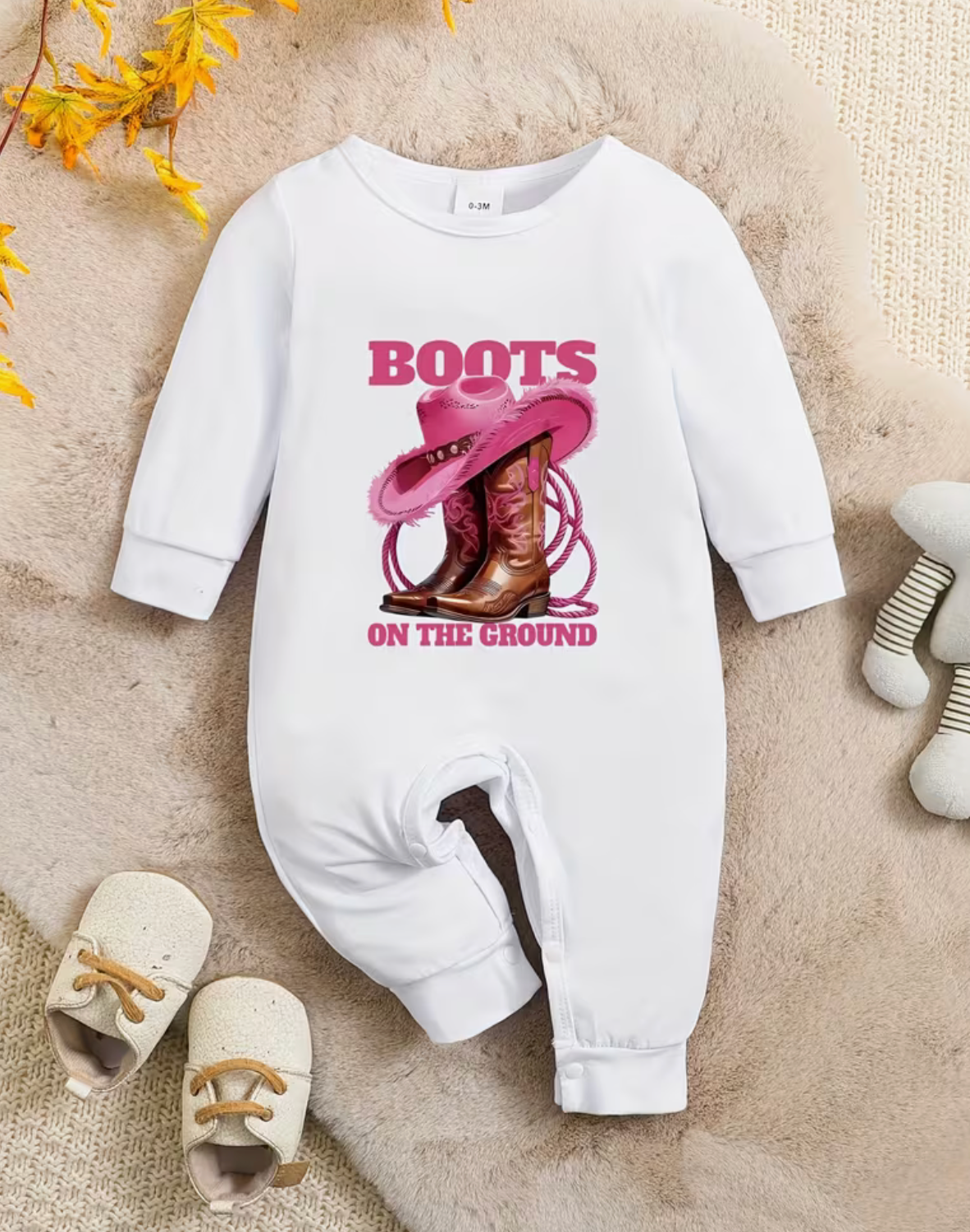 Boots on The Ground Romper