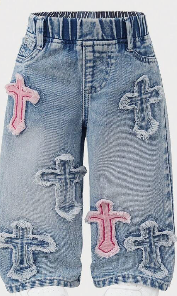 Applique Jeans