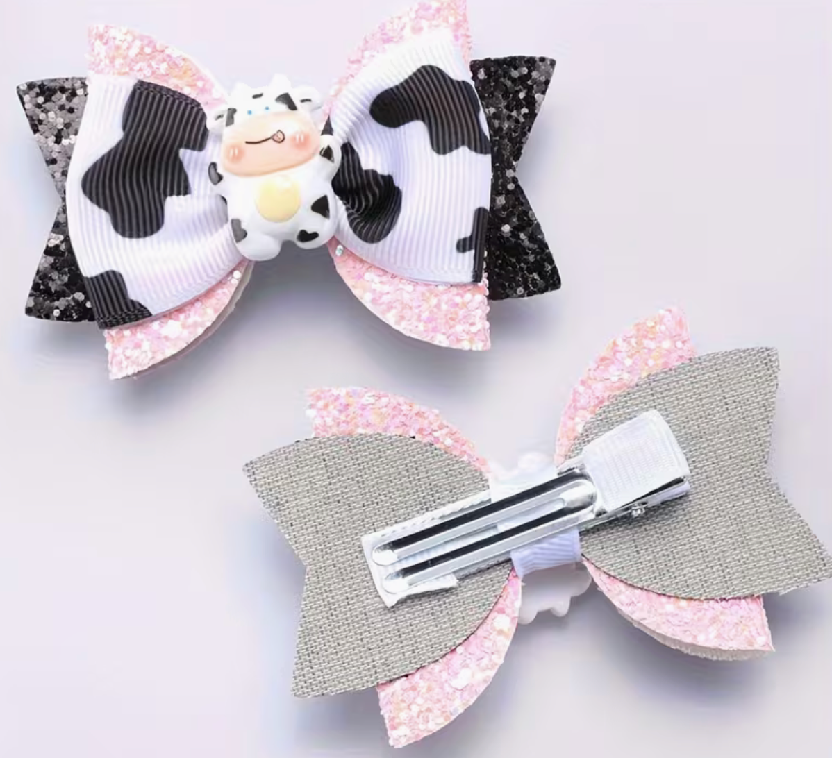 Sweet Cow Hair Clips