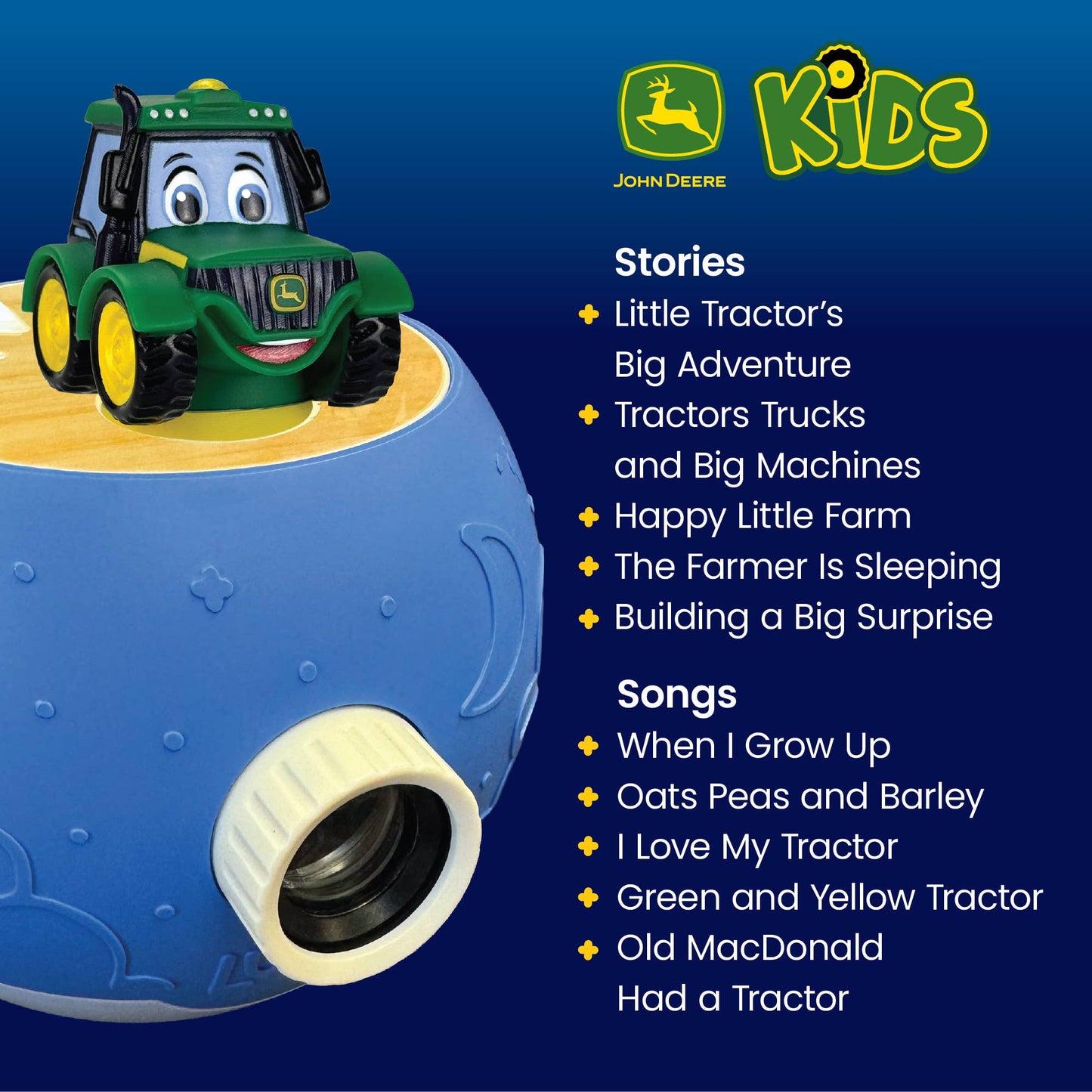 John Deere Tractor Luna Figurine (Projector Sold Separately)