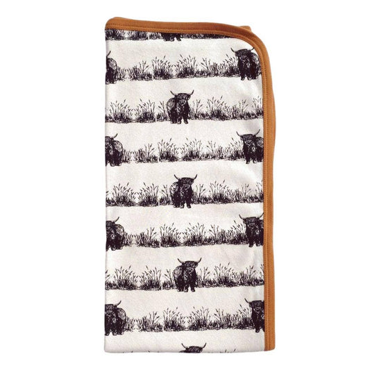 Organic Cotton Blanket - Highland Cow: Default