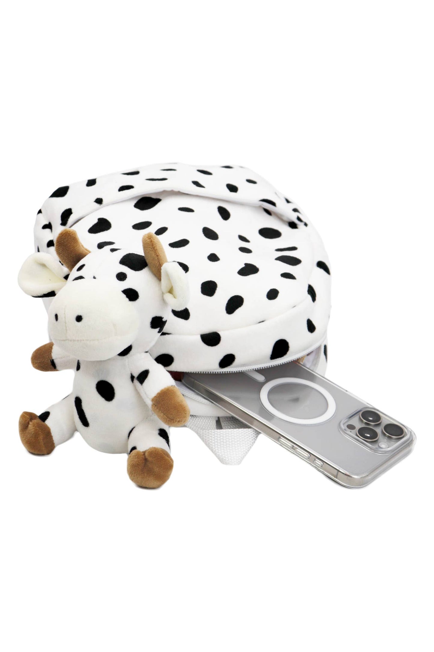 Farm Animal Child Safety Leashed Backpack: Cow