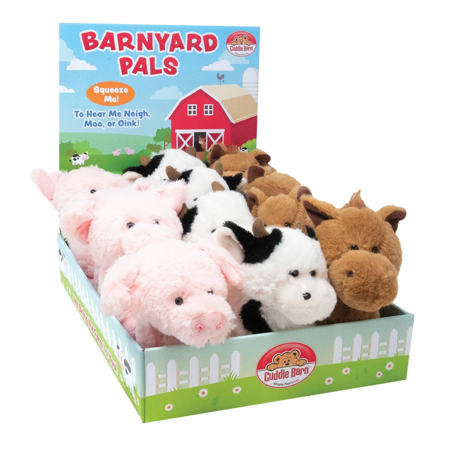 Barnyard Pals (Soft Cute Barn Farm Animals Plush Toy)