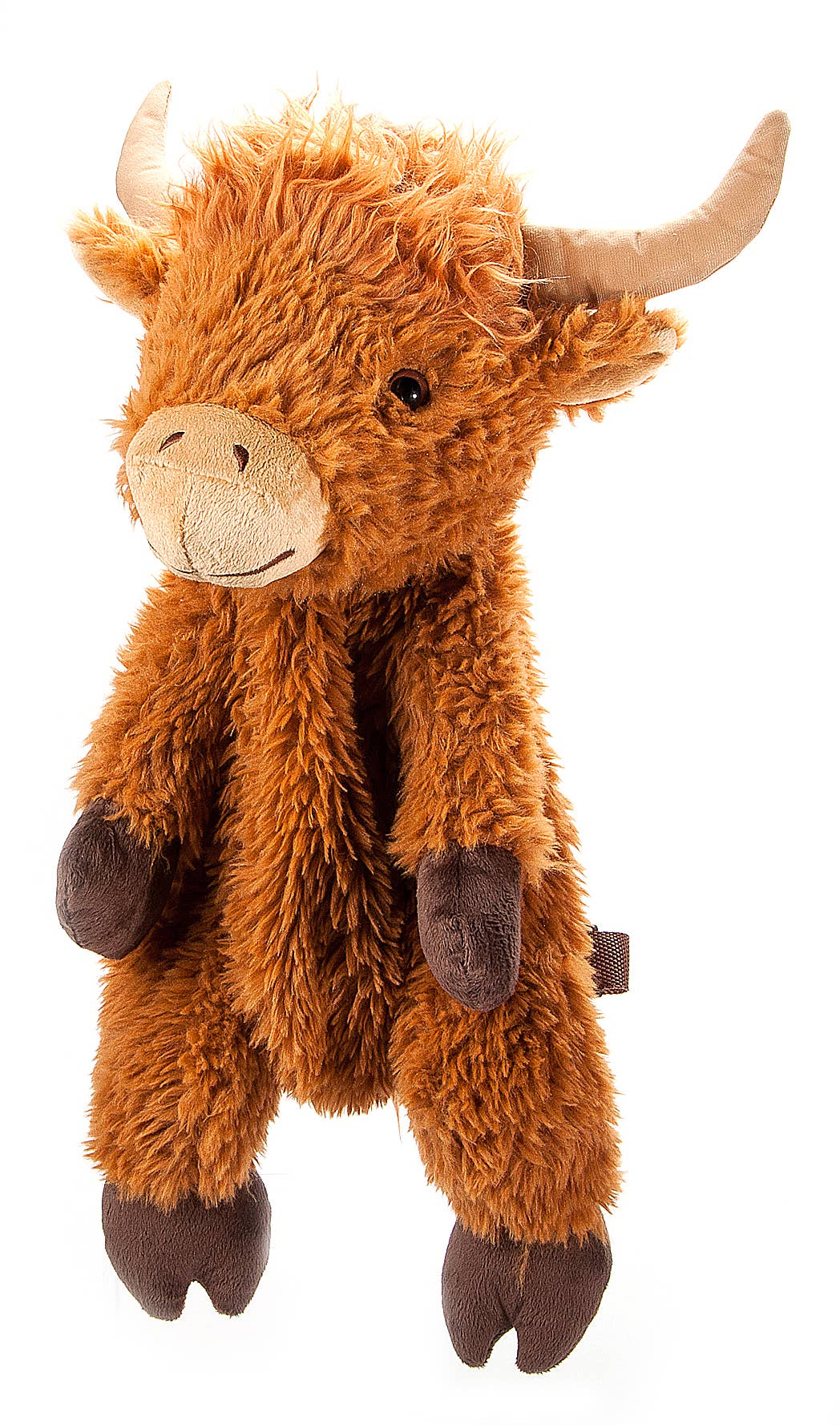 Highland Cow 20" Plush Animal Backpack