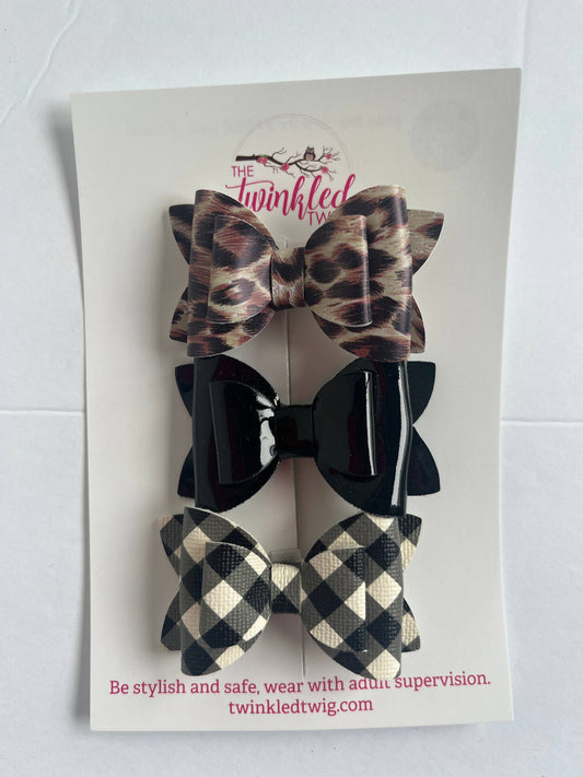 A night on the town bows