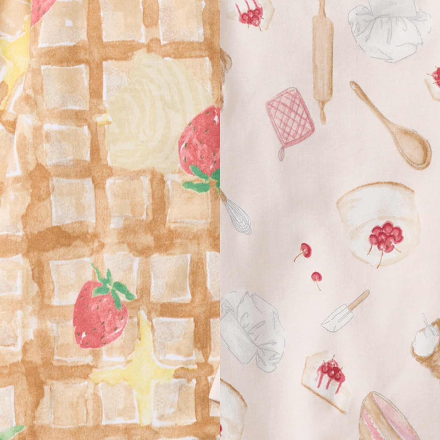 Waffle & Cheesecake Sleep & Play 2 Pack