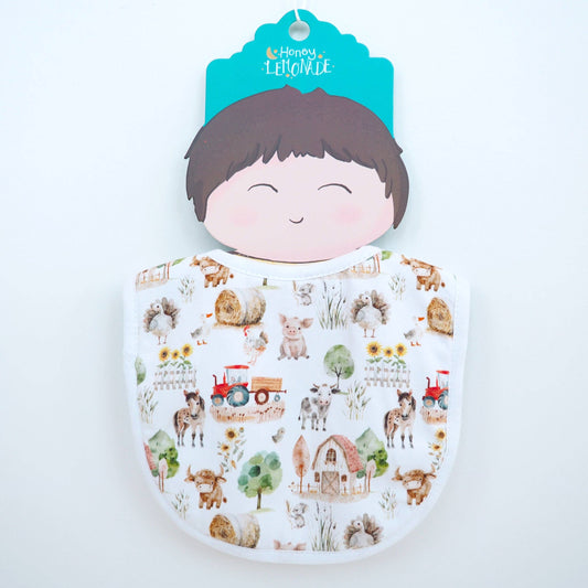 Baby Bib - Farm Life