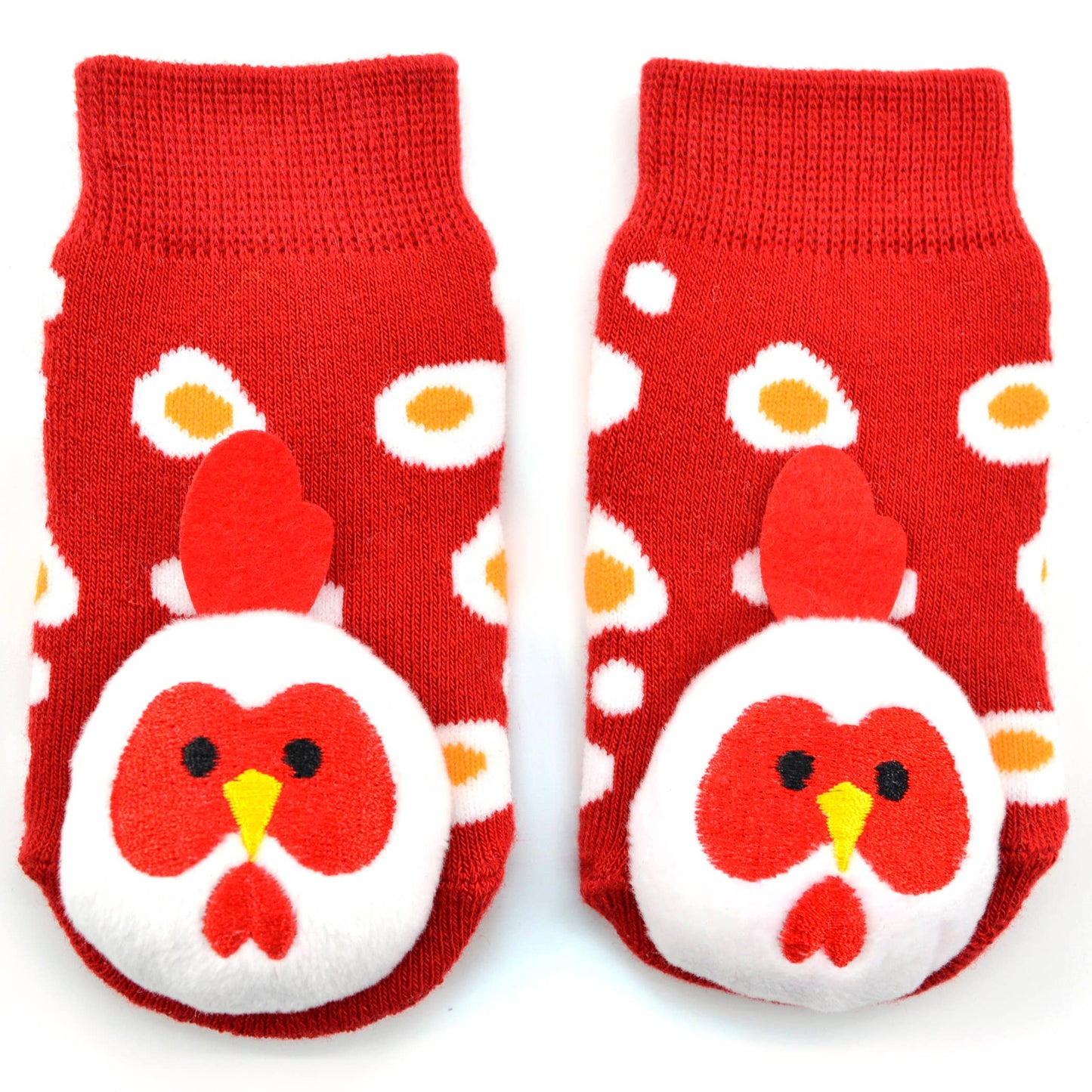 Chicken Boogie Toes Rattle Socks: 0 - 1 Y