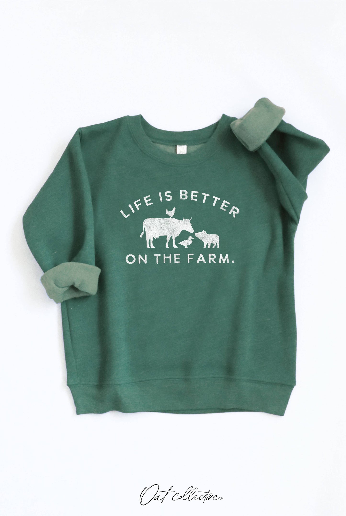 LIFE IS BETTER  Toddler Sweatshirt