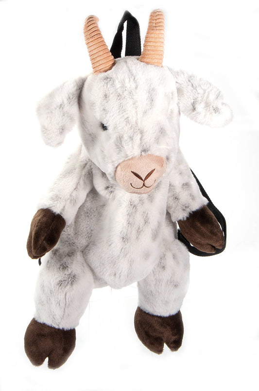 Goat 20" Plush Animal Backpack