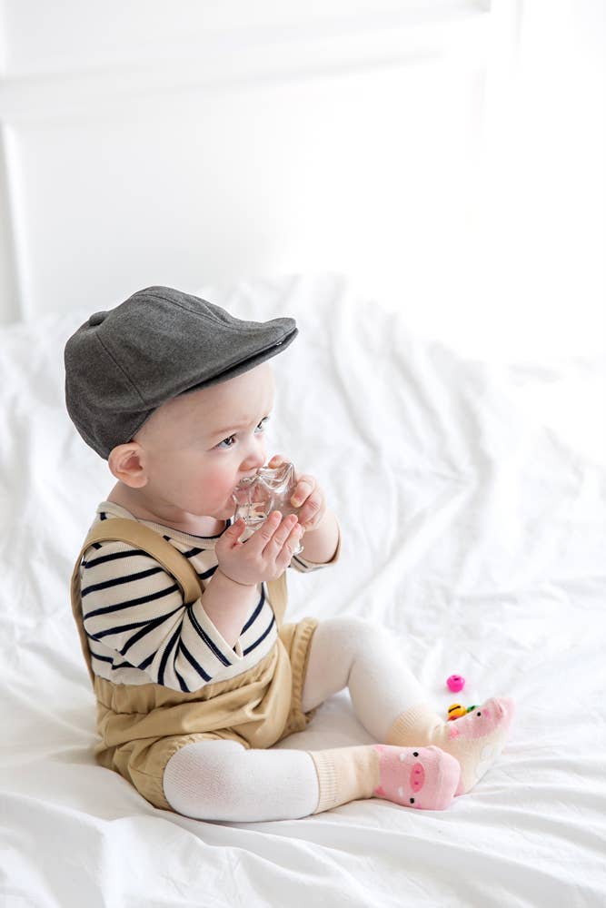 Pig Zoo Baby Animal Socks: Pink / M (3 ~5T)